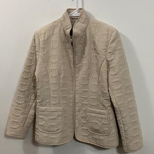 Women’s Gallery Jacket quilt like great cond Sz Lg